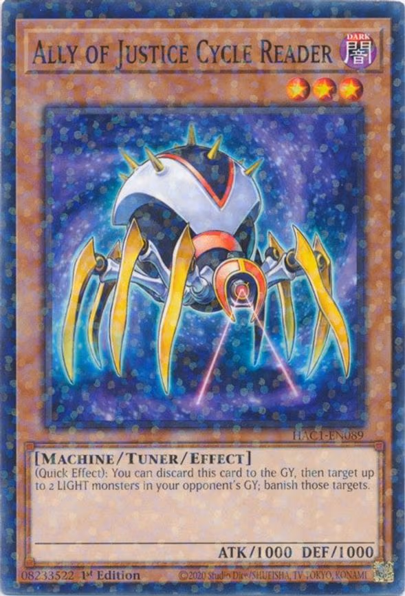 Ally of Justice Cycle Reader