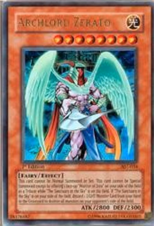 Archlord Zerato trading card