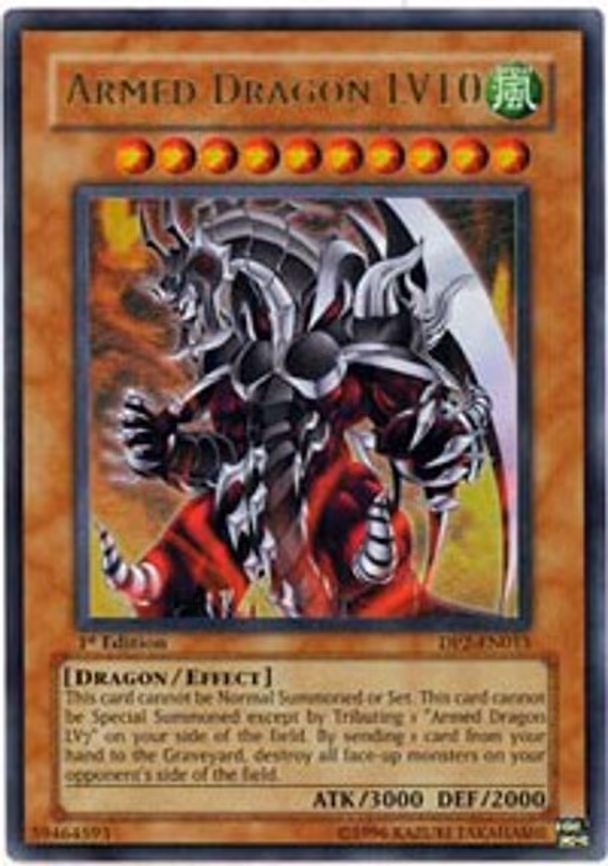 Armed Dragon LV10 trading card