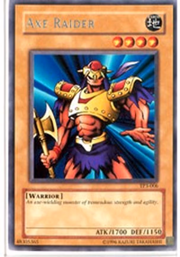 Axe Raider trading card