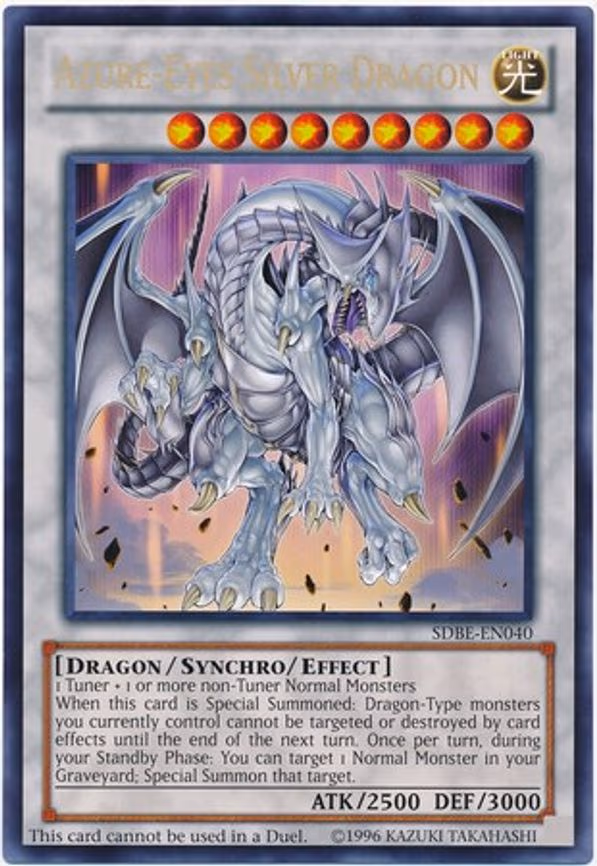 Azure-Eyes Silver Dragon