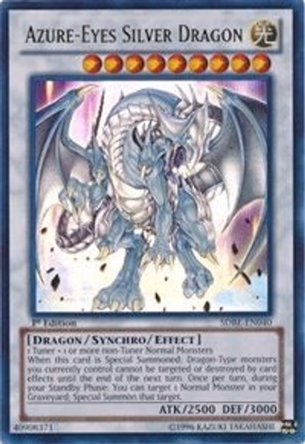 Azure-Eyes Silver Dragon