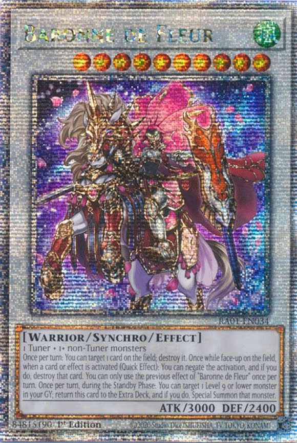 Baronne de Fleur trading card