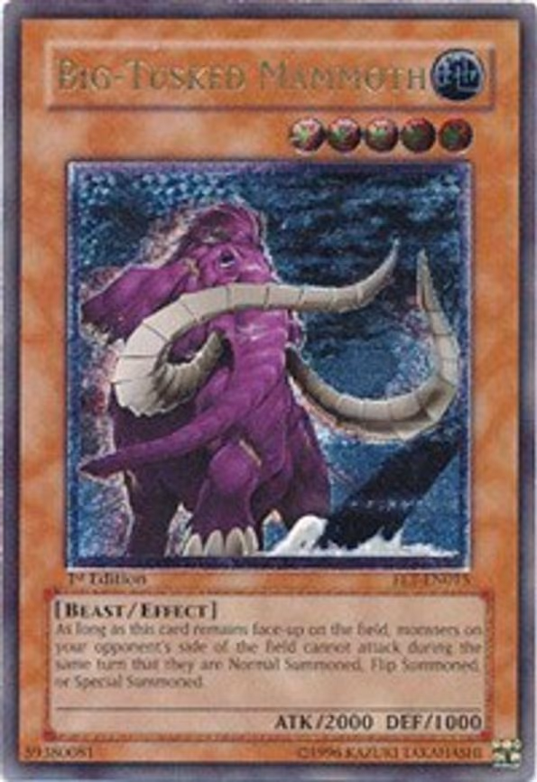 Big-Tusked Mammoth trading card