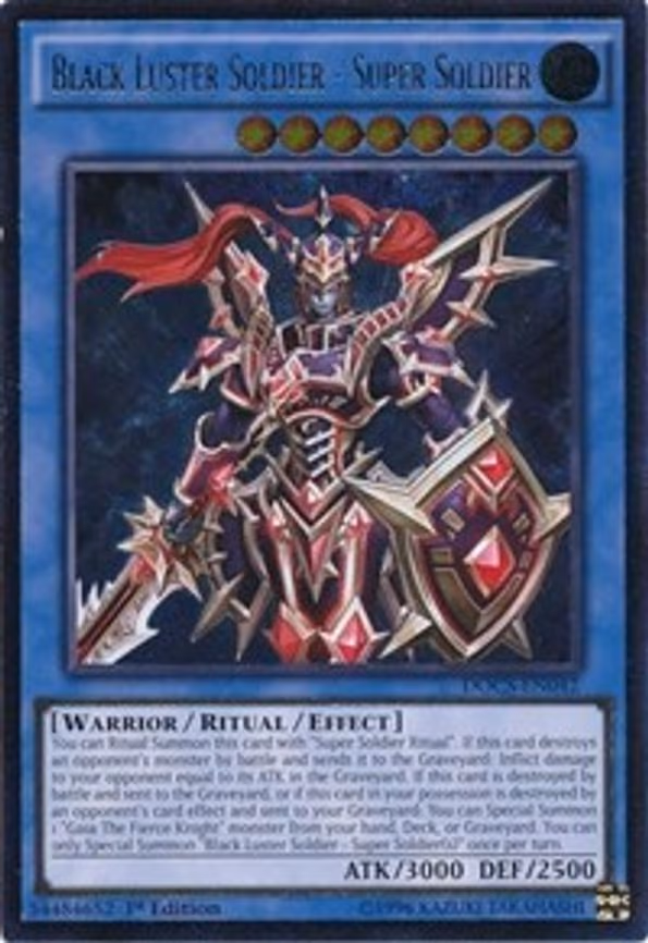 Black Luster Soldier - Super Soldier trading card