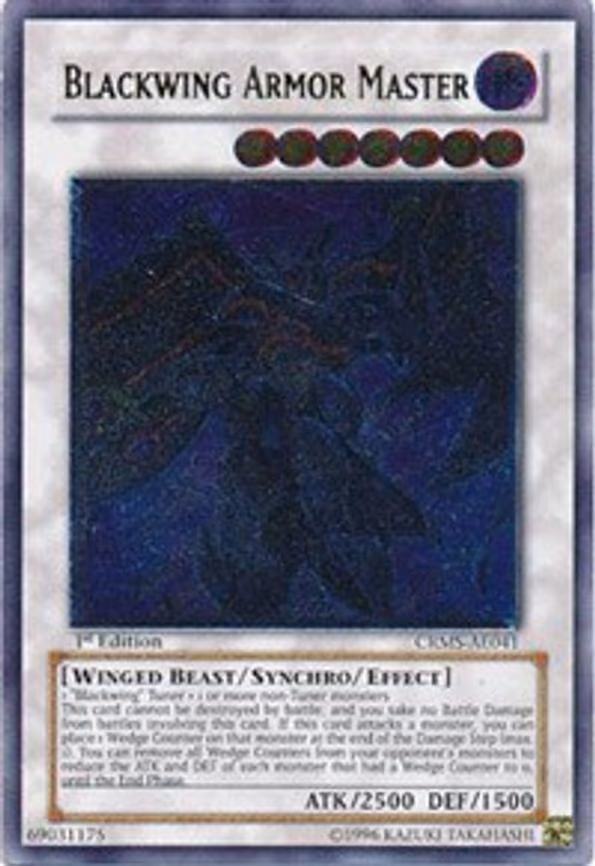 Blackwing Armor Master trading card