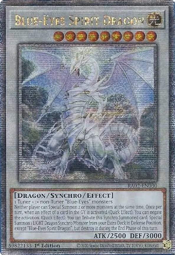Blue-Eyes Spirit Dragon trading card