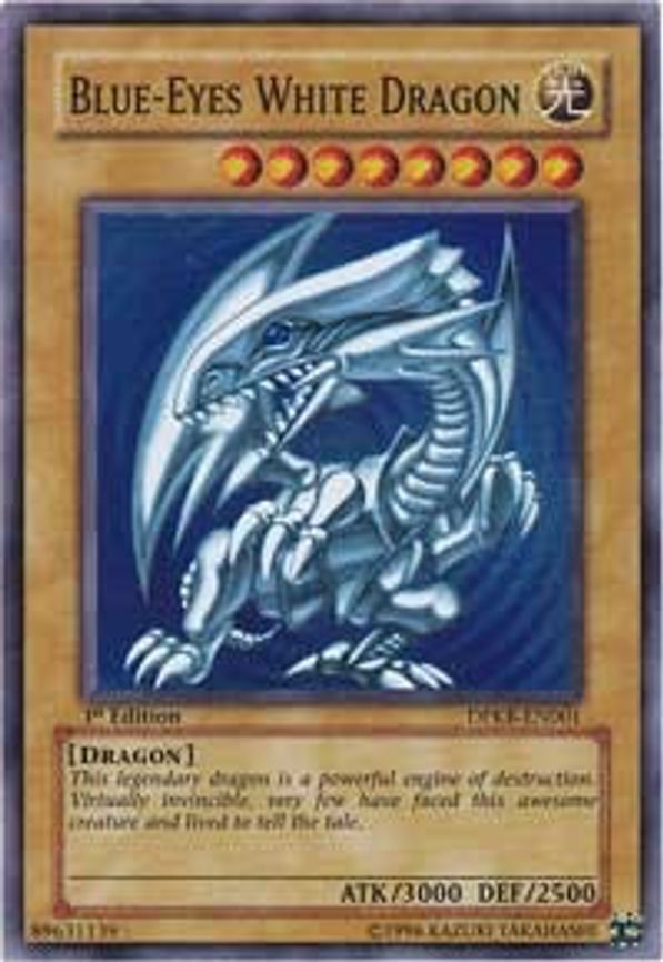 Offers Yugioh TCG! PSA 7 Blue-Eyes White Dragon BPT-003 released in 2002