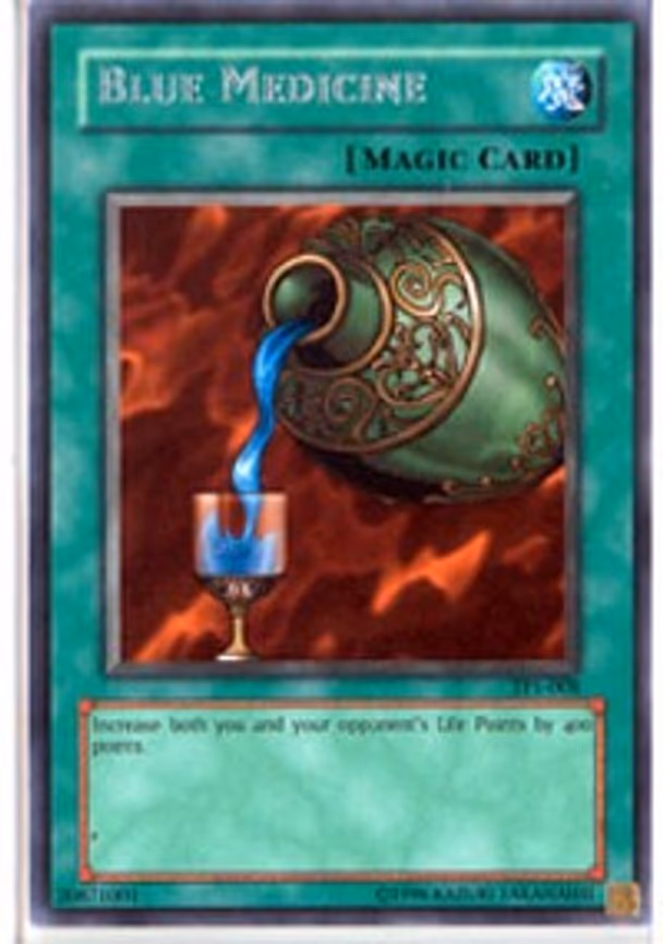 Blue Medicine trading card