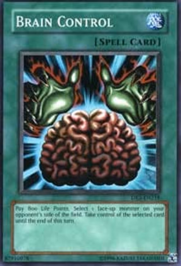 Brain Control trading card