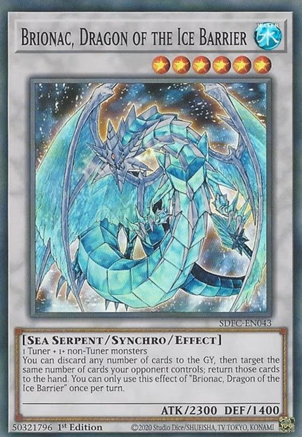Brionac, Dragon of the Ice Barrier