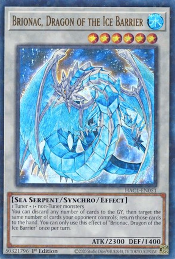 Brionac, Dragon of the Ice Barrier