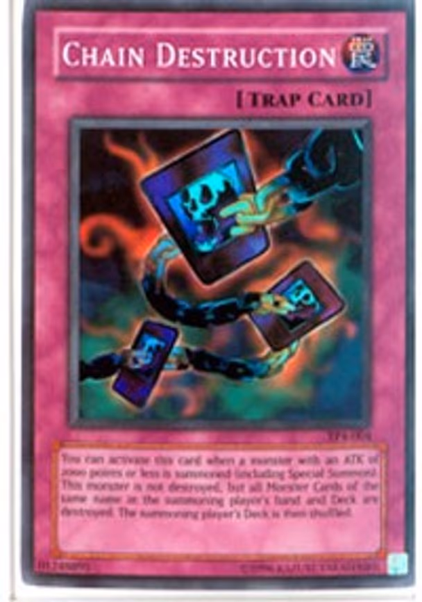 Chain Destruction trading card