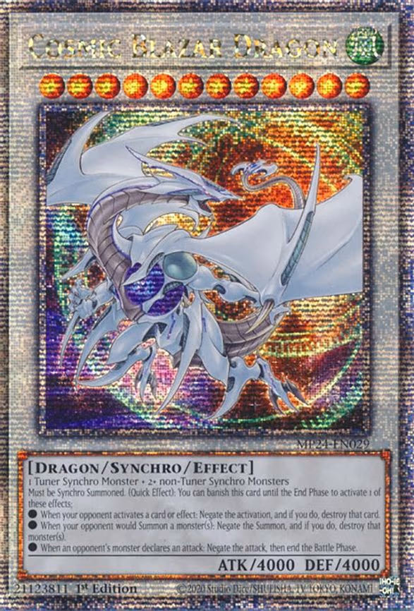 Cosmic Blazar Dragon