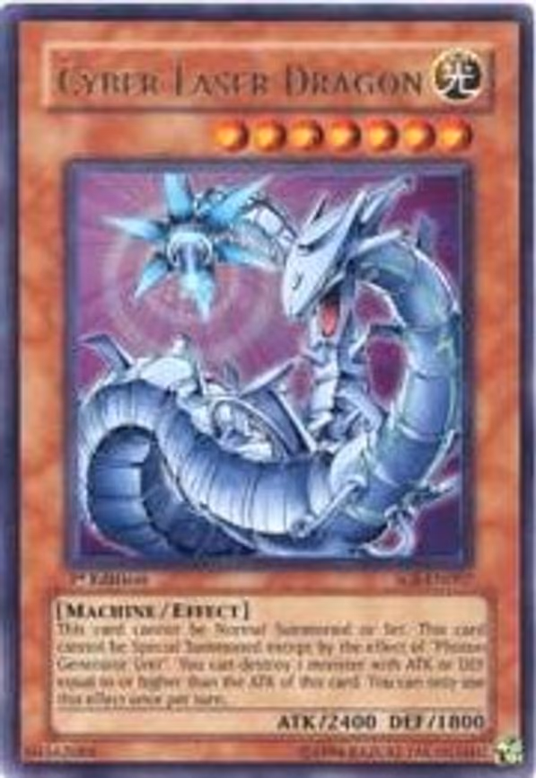 Cyber Laser Dragon trading card