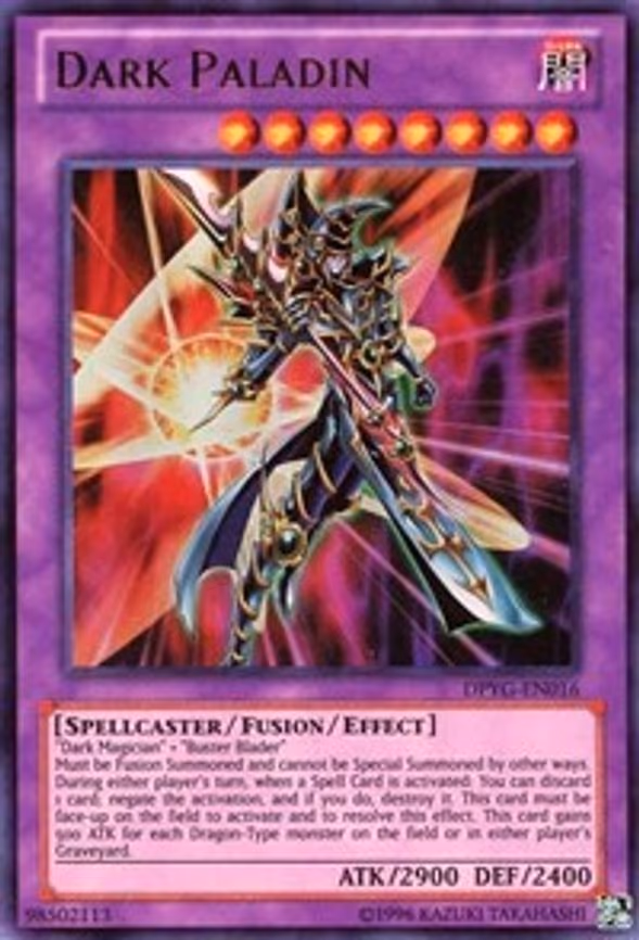 Dark Paladin trading card
