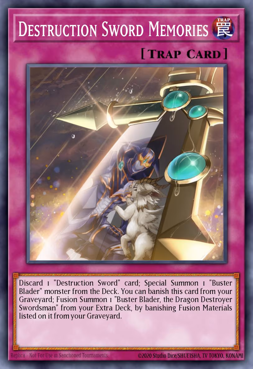 Destruction Sword Memories