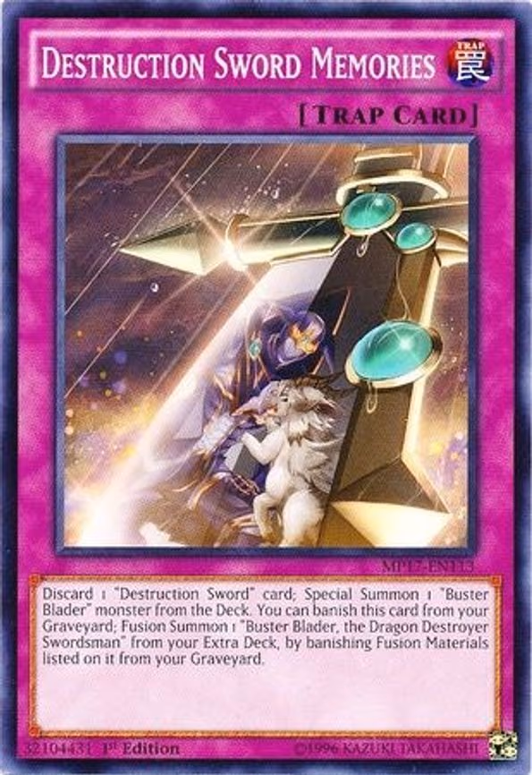 Destruction Sword Memories