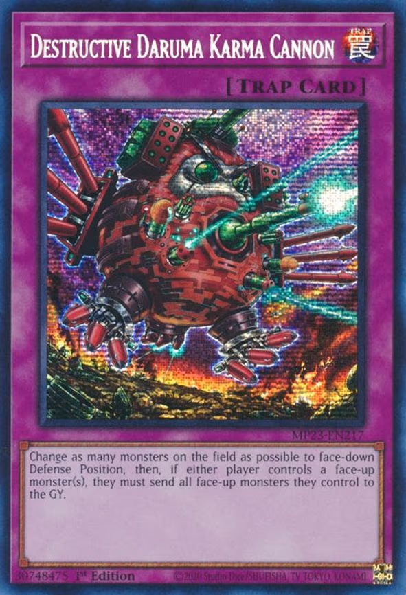 Destructive Daruma Karma Cannon