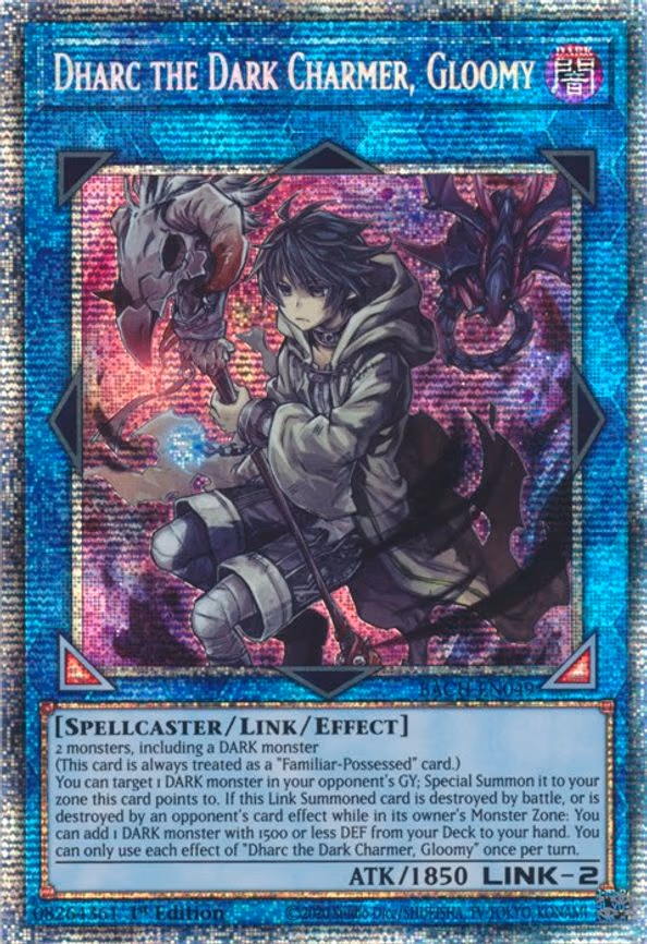 Dharc the Dark Charmer, Gloomy trading card