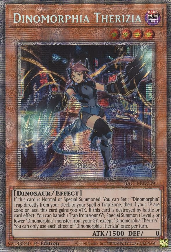 Dinomorphia Therizia trading card