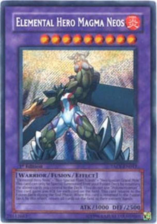 Elemental HERO Magma Neos trading card