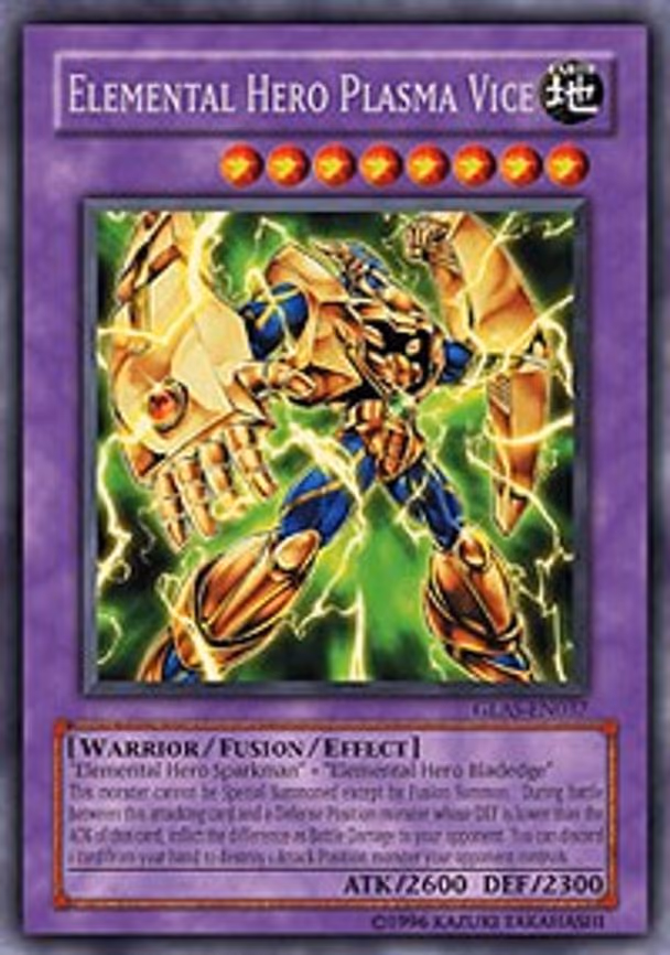 Elemental HERO Plasma Vice trading card