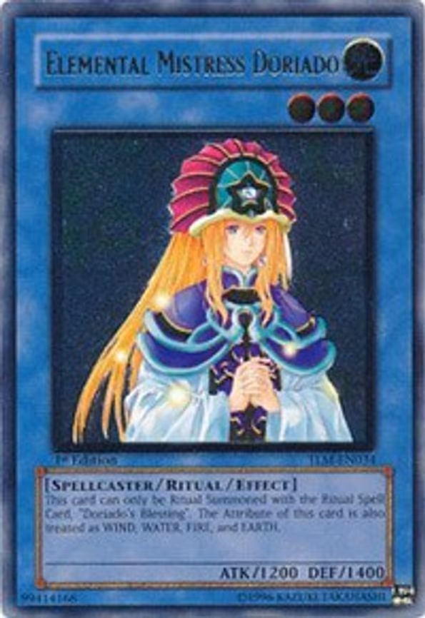 Elemental Mistress Doriado trading card