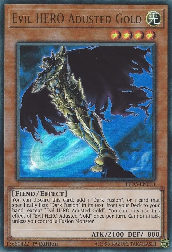 Evil HERO Adusted Gold