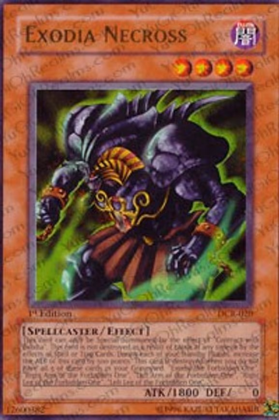 Exodia Necross trading card