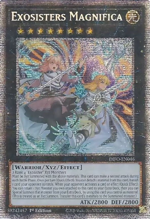 Exosisters Magnifica trading card