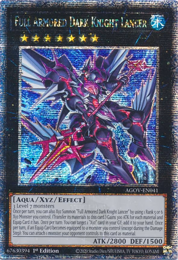 Full Armored Dark Knight Lancer