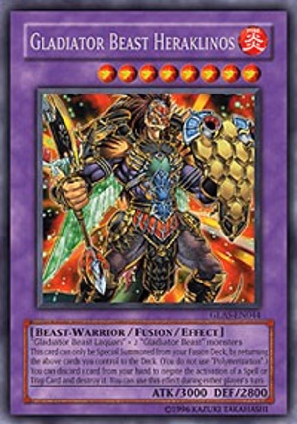 Gladiator Beast Heraklinos trading card