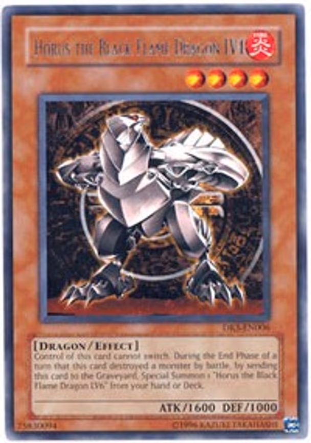 Horus the Black Flame Dragon LV4