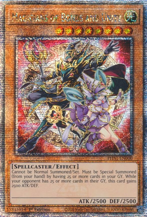 Magicians of Bonds and Unity