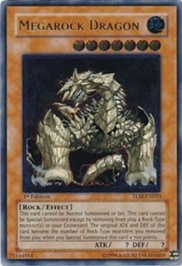 Megarock Dragon trading card