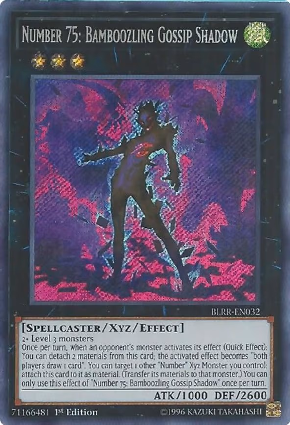 Number 75: Bamboozling Gossip Shadow trading card