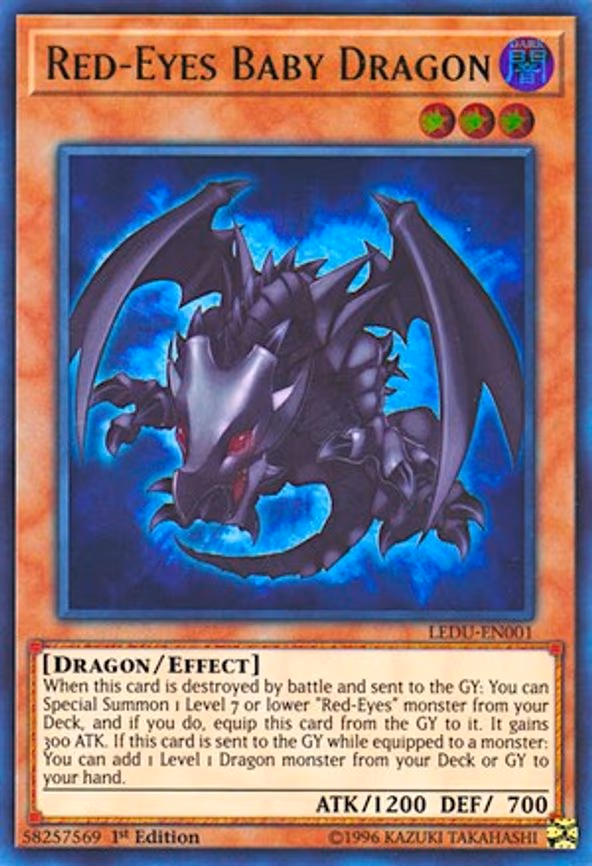Red-Eyes Baby Dragon