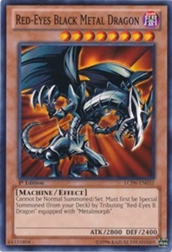 Red-Eyes Black Metal Dragon