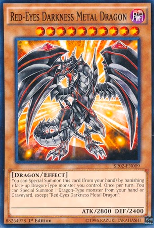 Red-Eyes Darkness Metal Dragon