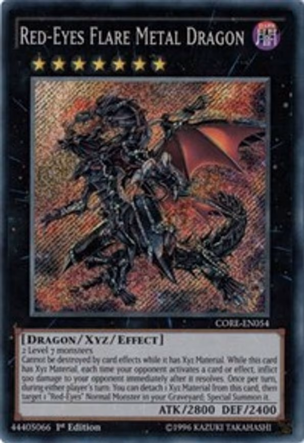 Red-Eyes Flare Metal Dragon