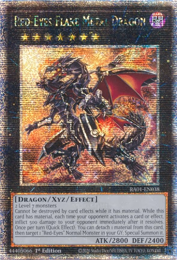 Red-Eyes Flare Metal Dragon