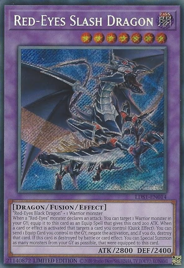 Red-Eyes Slash Dragon