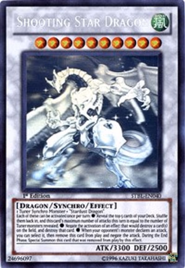 Shooting Star Dragon trading card