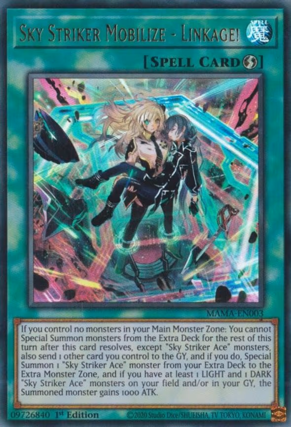 Sky Striker Mobilize - Linkage!