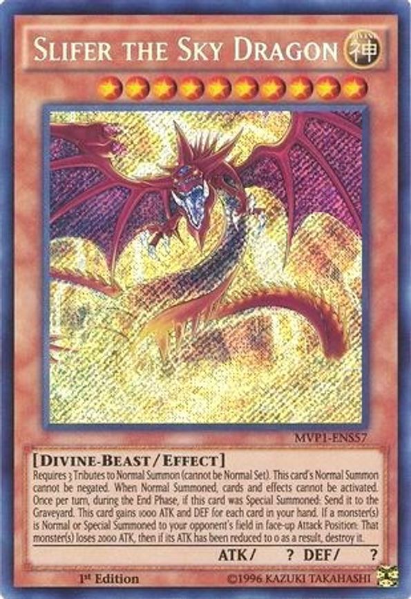 Yugioh Yu-Gi-Oh! The buy movie Manga Slifer The Sky Dragon Rare Card