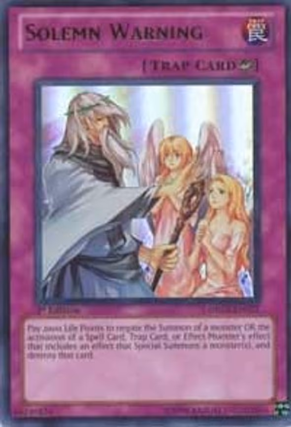 Solemn Warning