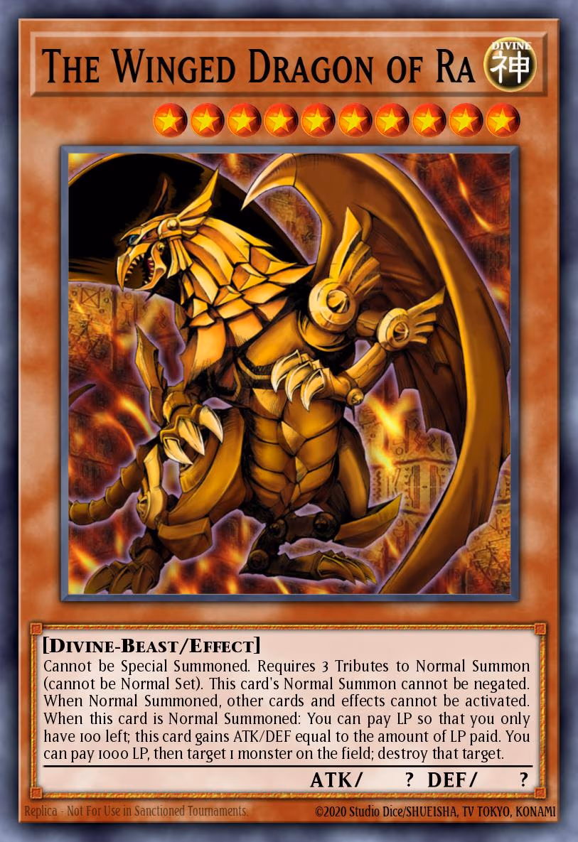 The Winged Dragon of Ra