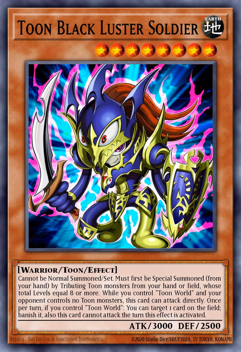 Toon Black Luster Soldier