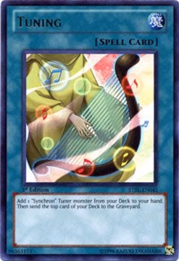 Tuning trading card